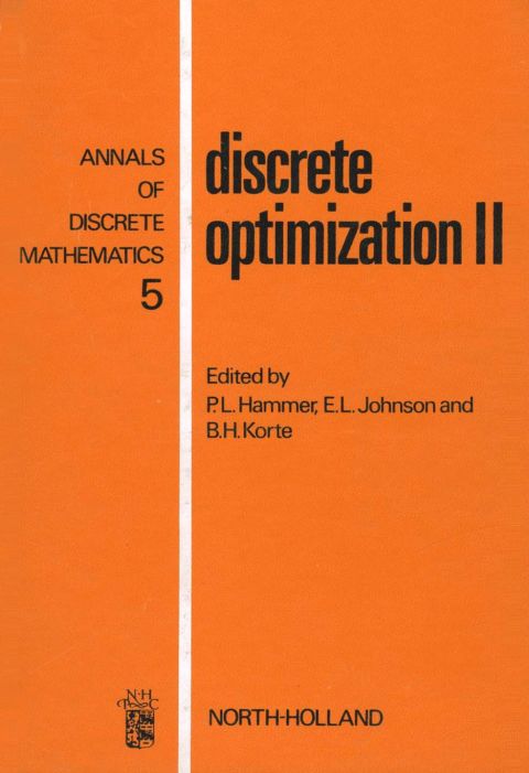 Cover image for book Discrete Optimization I: V 4