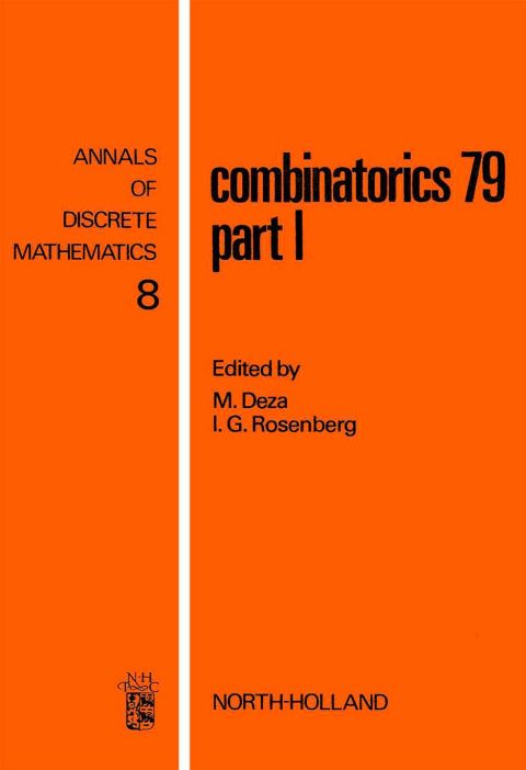 Cover image for book Combinatorics 79. Part I