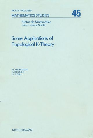Some applications of topological K-theory