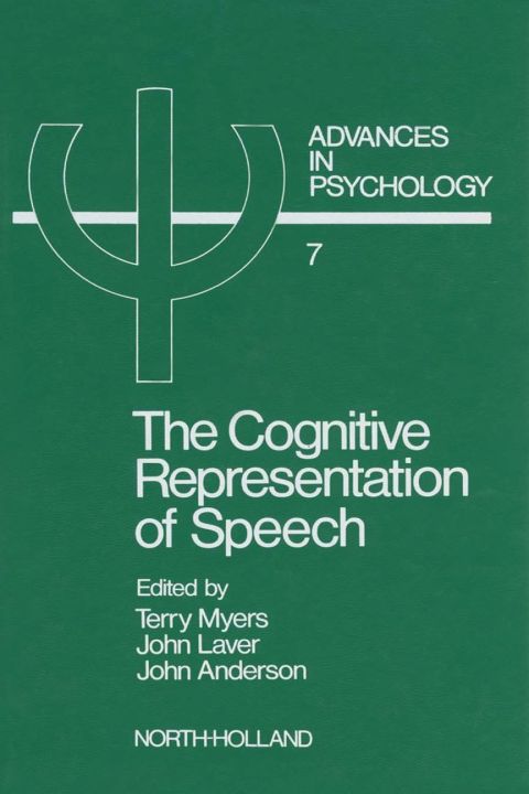 Cover image for book The Cognitive Representation of Speech