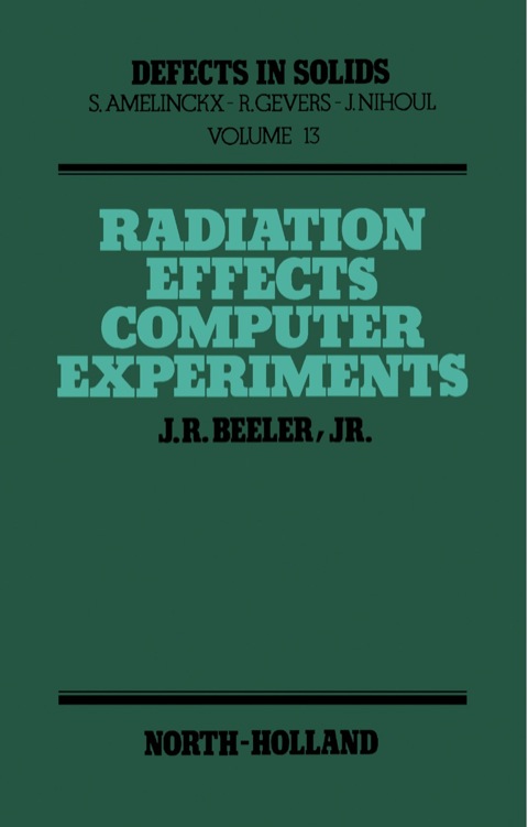 Cover image for book Radiation Effects Computer Experiments