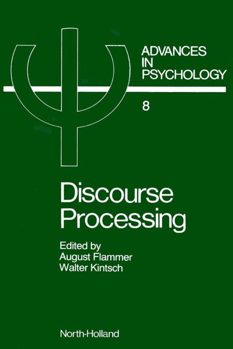 Cover image for book Discourse Processing
