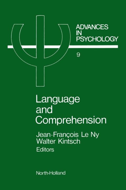 Cover image for book Language and comprehension