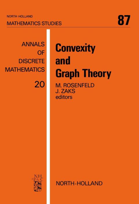 Cover image for book Convexity and Graph Theory