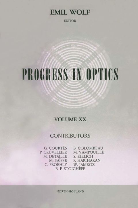 Cover image for book Progress in Optics Volume 20
