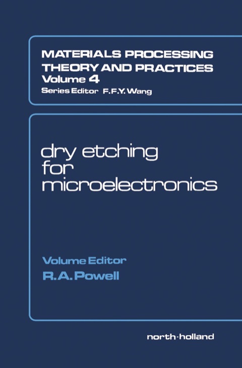Cover image for book Dry Etching for Microelectronics