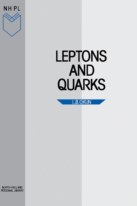 Cover image for book Leptons and Quarks