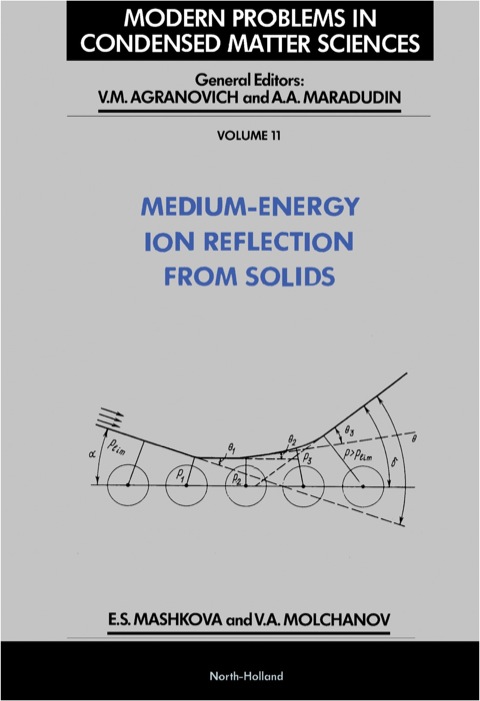 Cover image for book Medium-Energy Ion Reflection from Solids