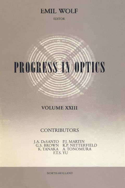 Cover image for book Progress in Optics Volume 23