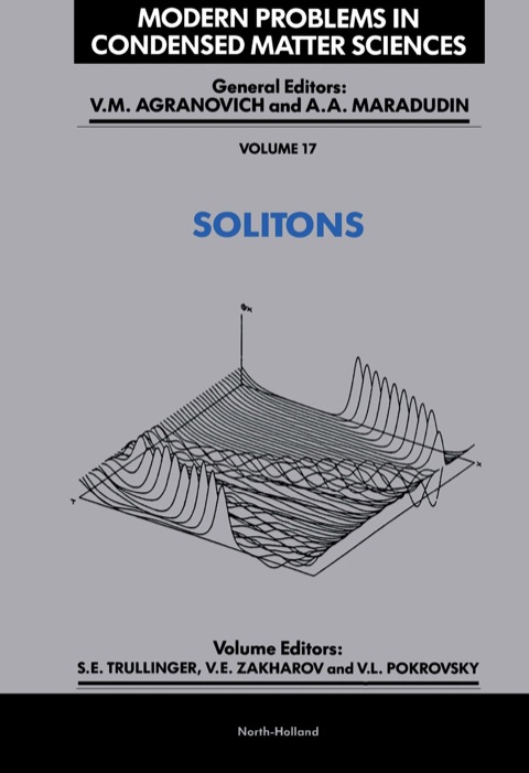 Cover image for book Solitons