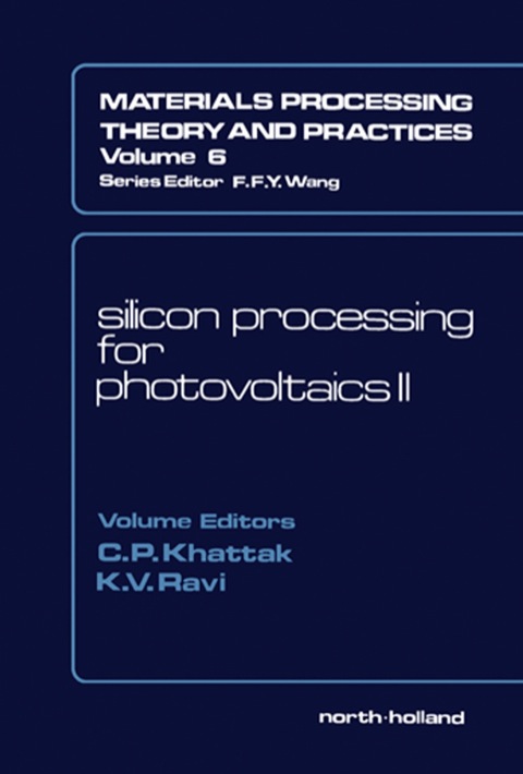 Cover image for book Silicon Processing for Photovoltaics II