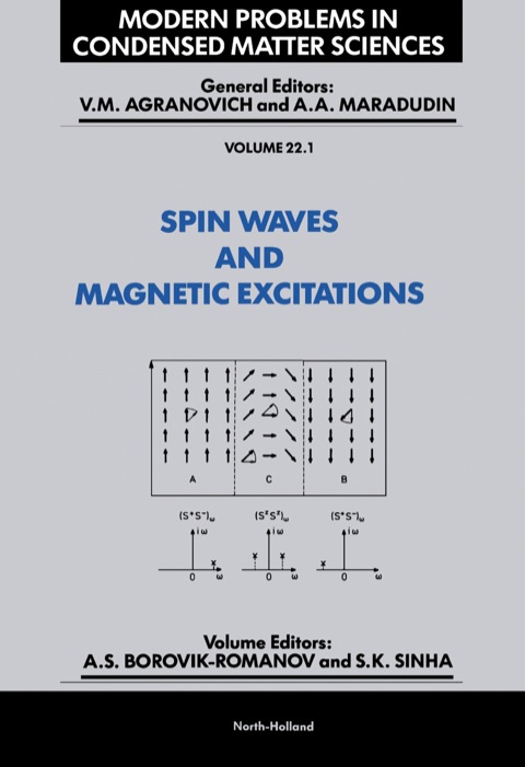 Cover image for book Spin Waves and Magnetic Excitations