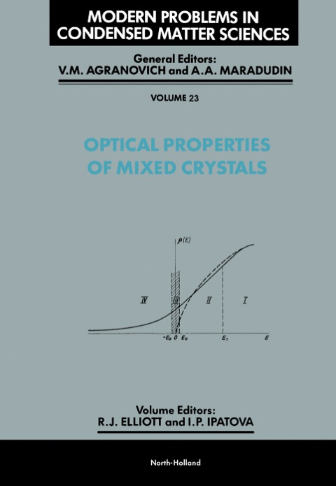 Cover image for book Optical Properties of Mixed Crystals