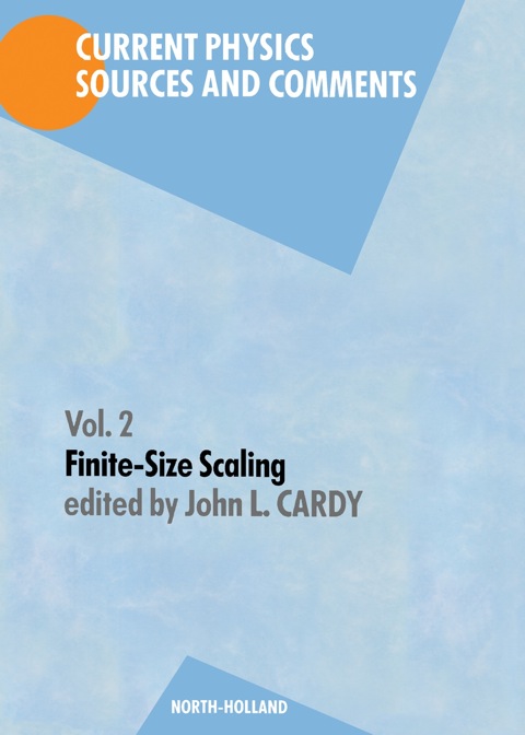 Cover image for book Finite-Size Scaling