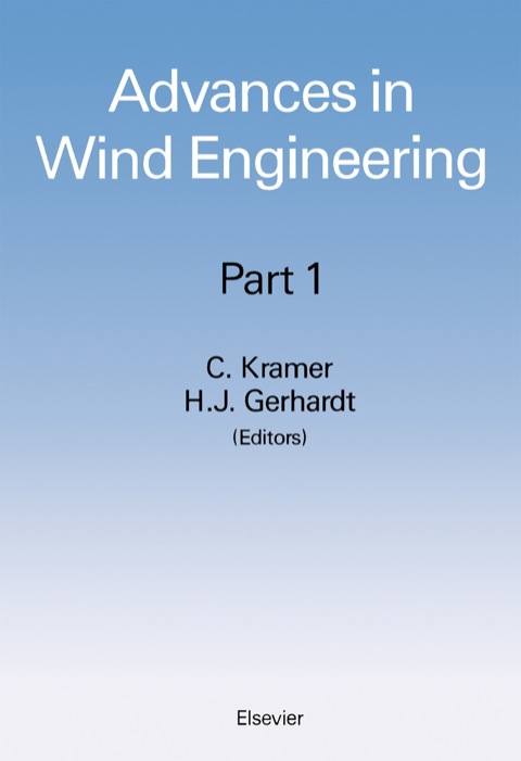 Cover image for book Advances in Wind Engineering