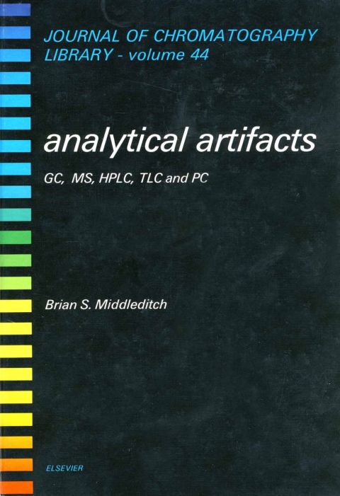 Cover image for book Analytical Artifacts: GC, MS, HPLC, TLC and PC