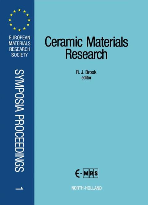 Cover image for book Ceramic Materials Research