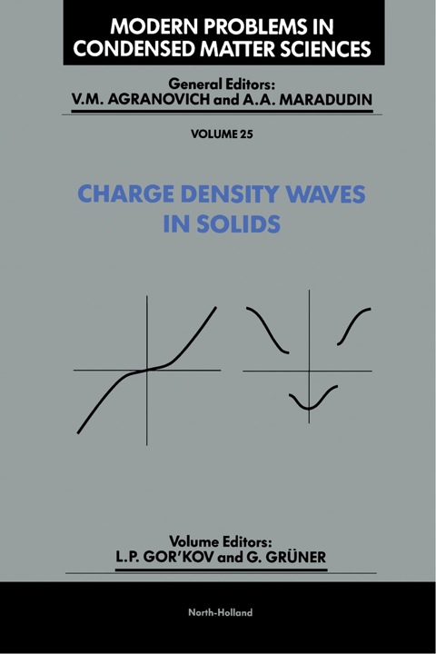 Cover image for book Charge Density Waves in Solids