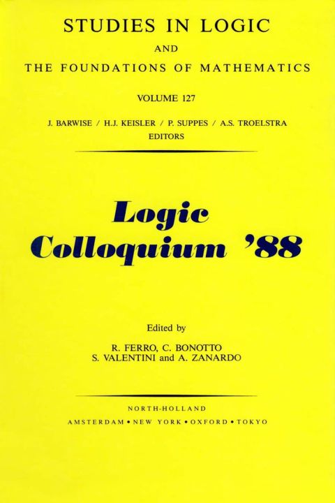 Cover image for book Logic Colloquium '88