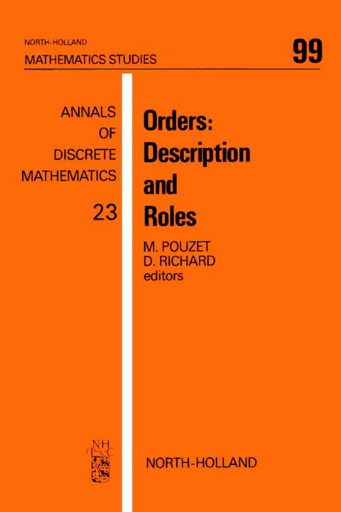 Cover image for book Orders: Description and Roles: Description and Roles