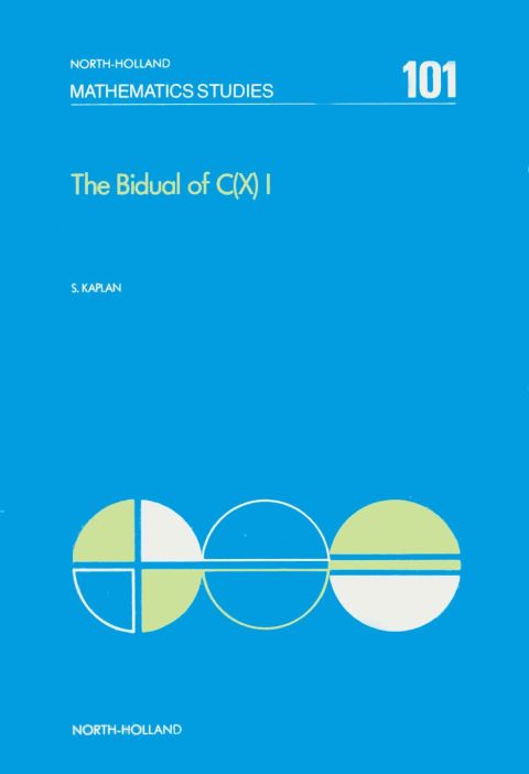 Cover image for book The Bidual of C(X) I
