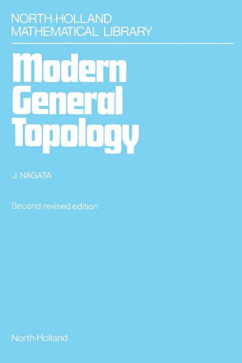 Cover image for book Modern General Topology