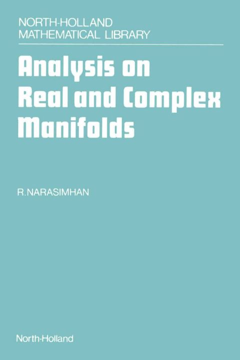 Cover image for book Analysis on Real and Complex Manifolds