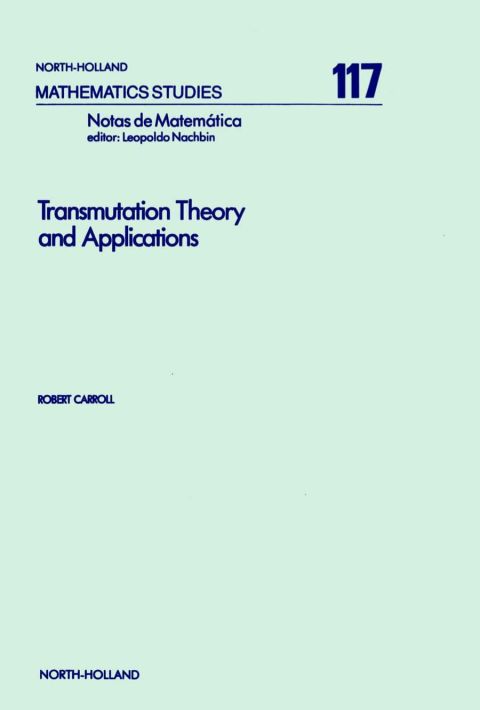 Cover image for book Transmutation Theory and Applications