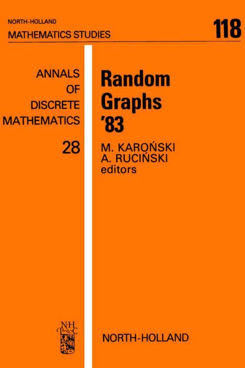 Cover image for book Random Graphs '83