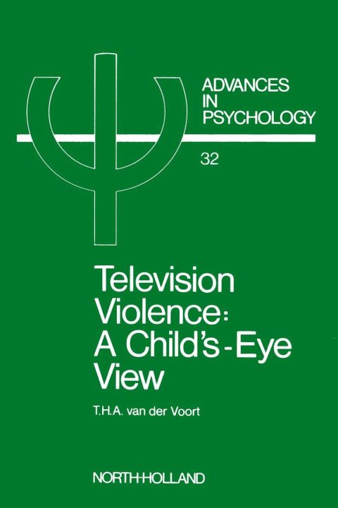 Cover image for book TELEVISION VIOLENCE: A child's eye view
