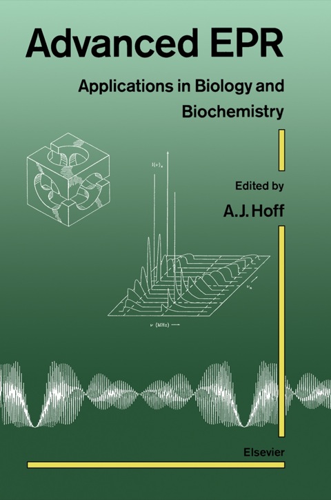 Cover image for book Advanced EPR: Applications in Biology and Biochemistry