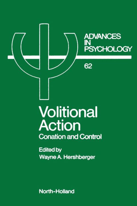 Cover image for book Volitional Action