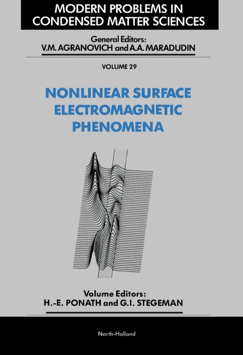 Cover image for book Nonlinear Surface Electromagnetic Phenomena