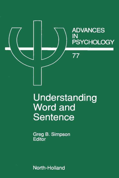 Cover image for book Understanding Word and Sentence