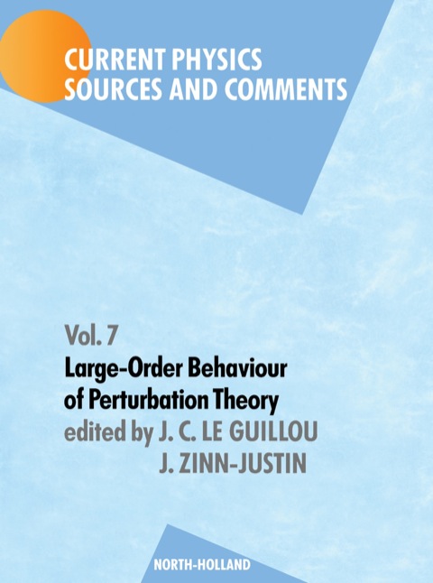 Cover image for book Large-Order Behaviour of Perturbation Theory