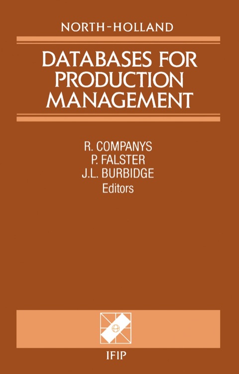 Cover image for book Databases for Production Management