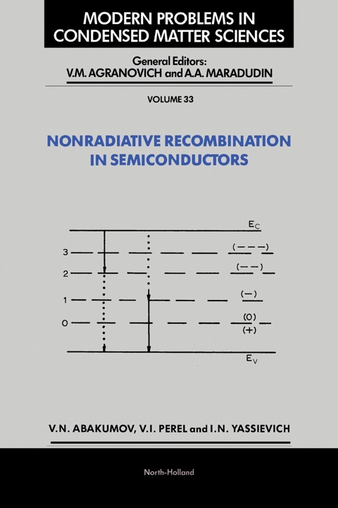 Cover image for book Nonradiative Recombination in Semiconductors