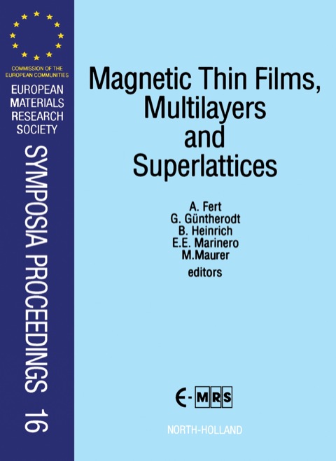 Cover image for book Magnetic Thin Films, Multilayers and Superlattices