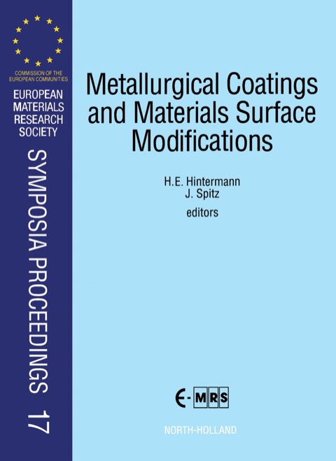Cover image for book Metallurgical Coatings and Materials Surface Modifications