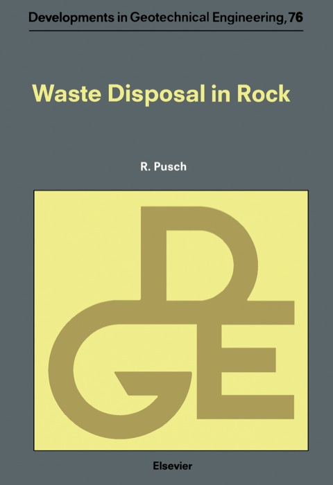 Cover image for book Waste Disposal in Rock