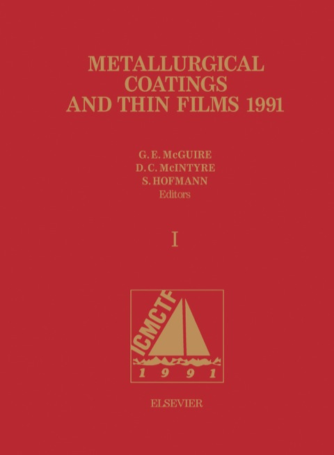 Cover image for book Metallurgical Coatings and Thin Films 1991