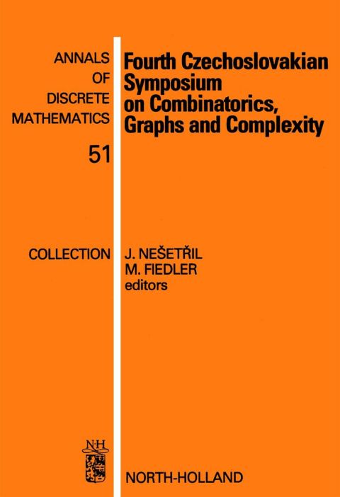 Cover image for book Fourth Czechoslovakian Symposium on Combinatorics, Graphs and Complexity