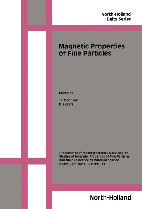 Cover image for book Magnetic Properties of Fine Particles