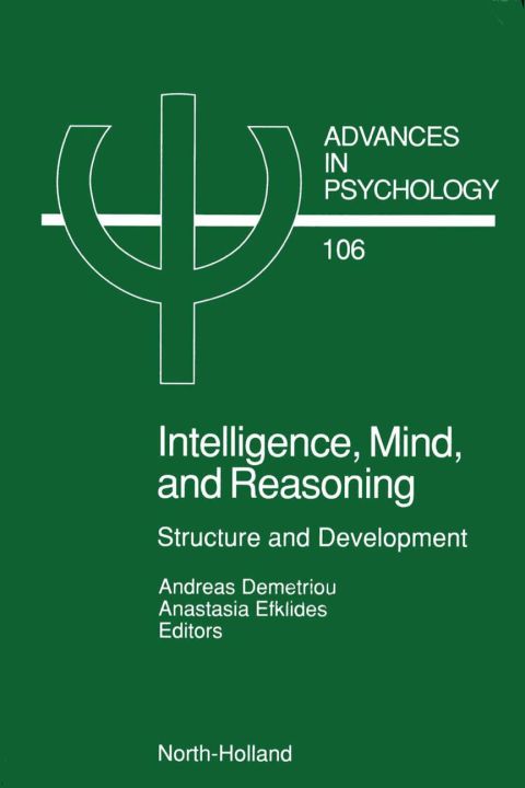 Cover image for book Intelligence, Mind, and Reasoning: Structure and Development