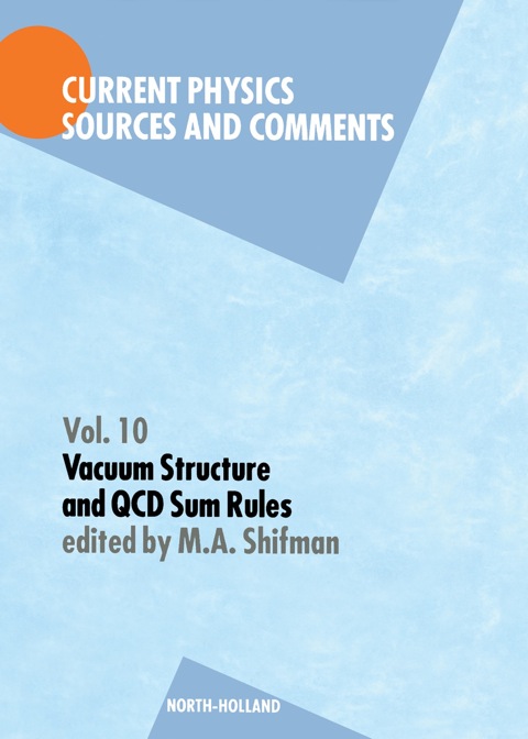 Cover image for book Vacuum Structure and QCD Sum Rules