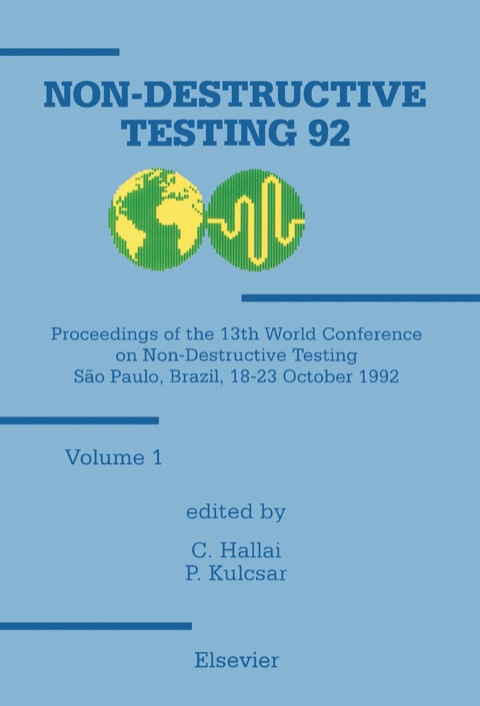 Cover image for book Non-Destructive Testing '92
