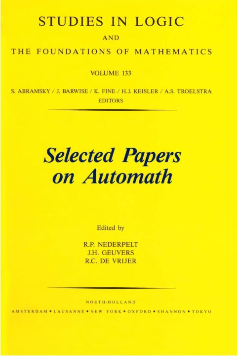 Cover image for book Selected Papers on Automath
