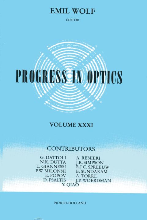 Cover image for book Progress in Optics Volume 31