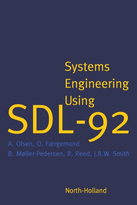 Cover image for book Systems Engineering Using SDL-92