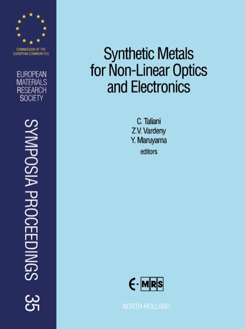 Cover image for book Synthetic Materials for Non-Linear Optics and Electronics